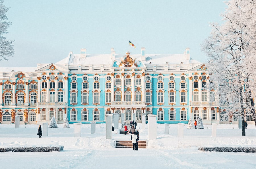 Tsarskoye Selo in Saint Petersburg Russia