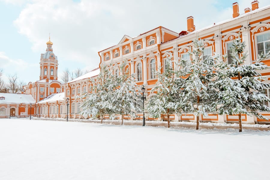 Alexander Nevsky Lavra in Russia