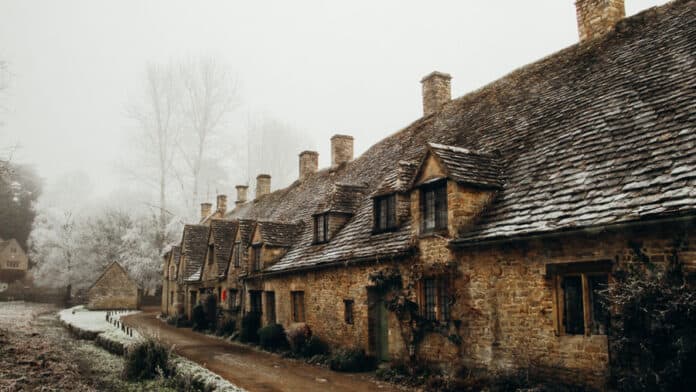 Bibury in the Cotswolds Bibury in the Cotswolds