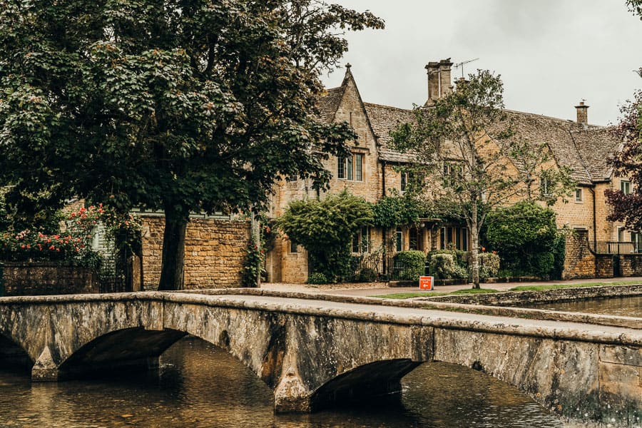 Bourton-on-the-water in the UK