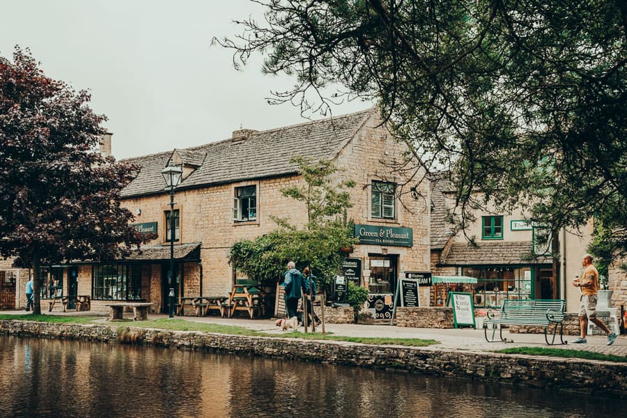 Bourton-on-the-Water in the UK