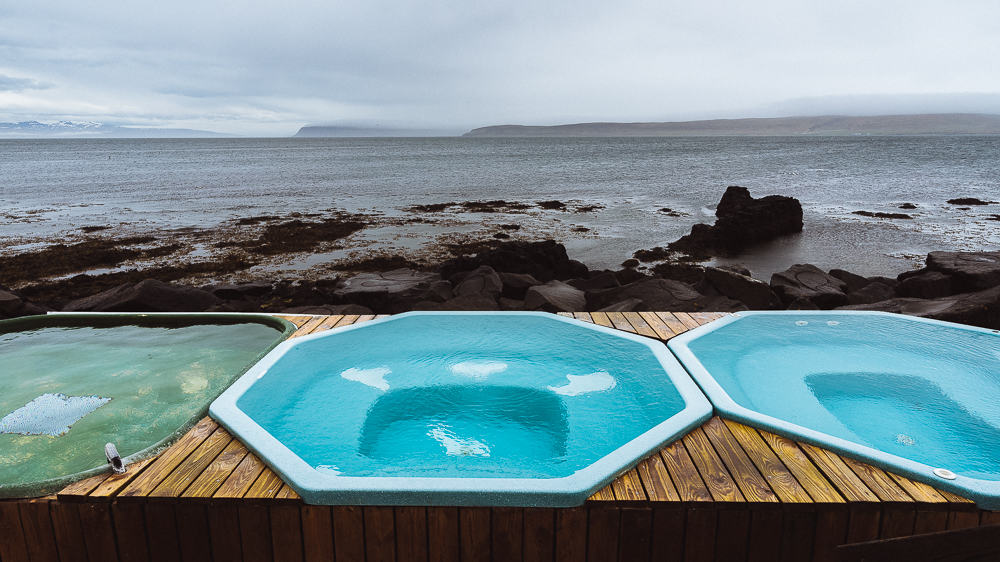 Hot Springs Iceland in Drangsnes Iceland