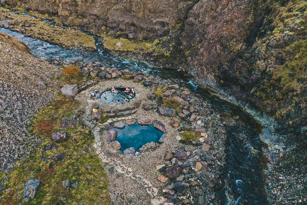 Husafell Canyon Baths Iceland Hot Springs