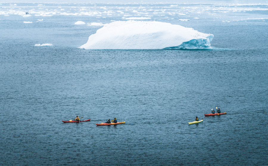 Kayaking in Greenland Ilulissat