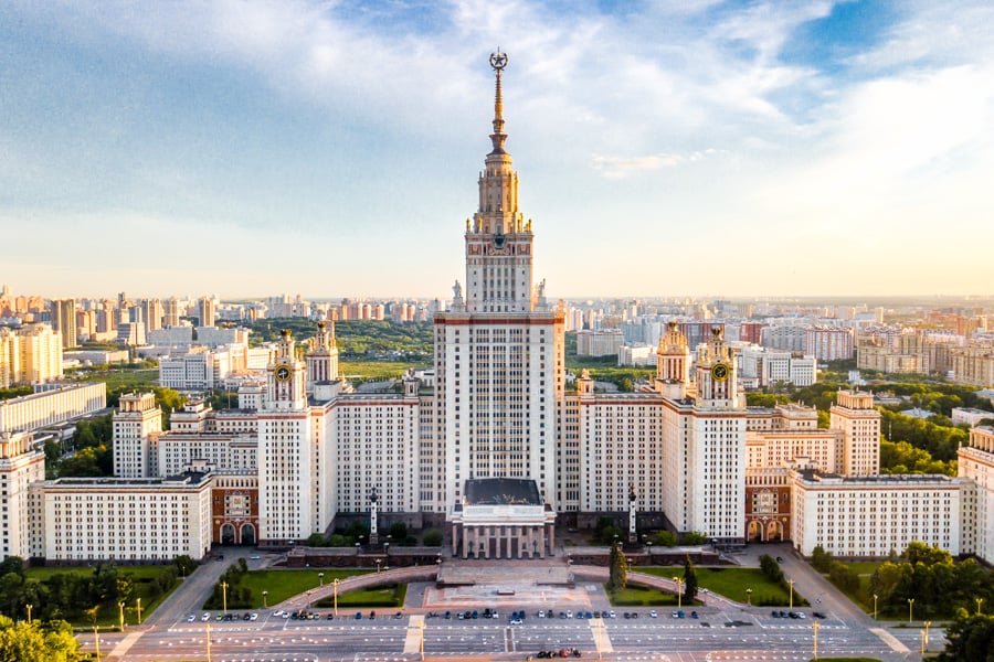 Moscow University in Russia