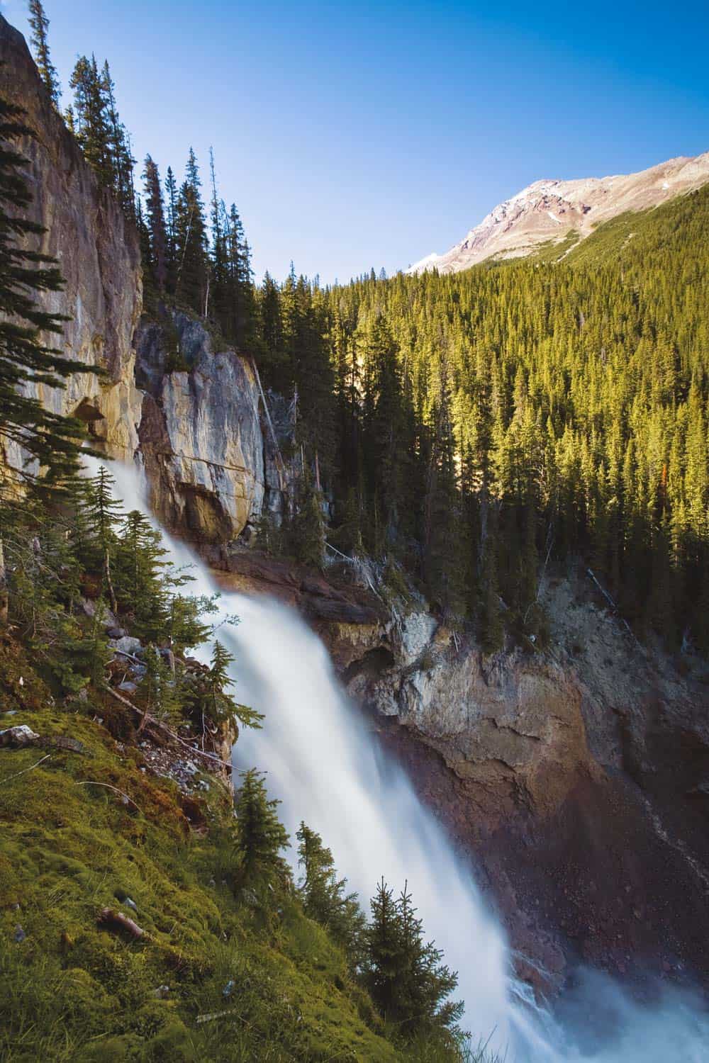 Pather Falls in Banff National Park