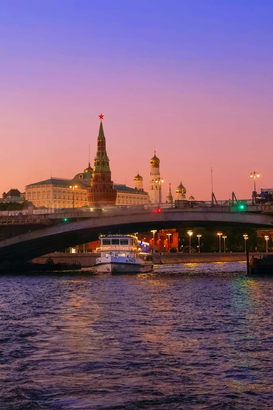 Moscow river cruise
