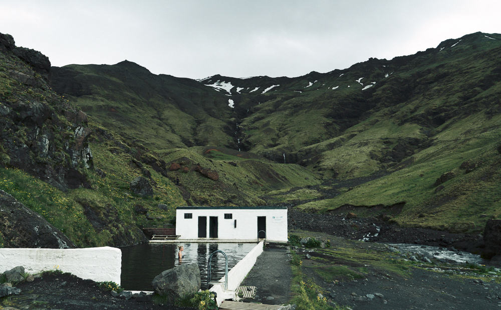 Seljavallalaug Swimming Pool in Iceland