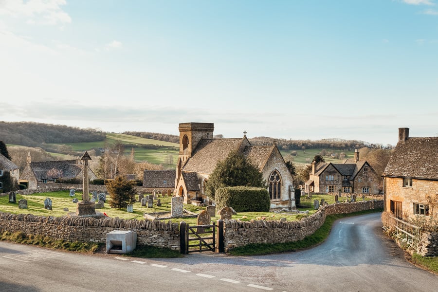 Snowshill Village in The Cotswolds