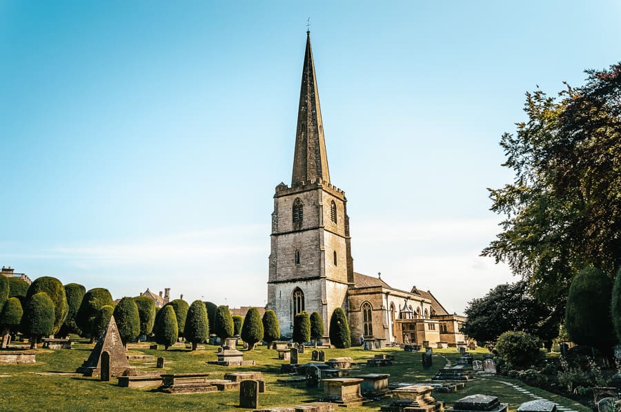 St Marys Church in Painswick UK