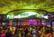 The Beatles Cirque du Soleil Theater Love Show at The Mirage hotel at Las Vegas