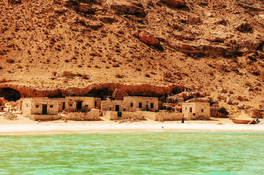 Fishing village in Socotra