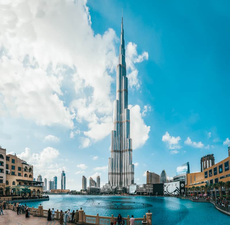 Burj Khalifa in Dubai