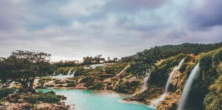 Darbat waterfalls Oman