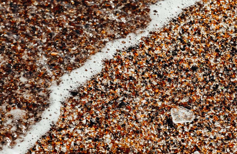 Glass Beach in Kauai