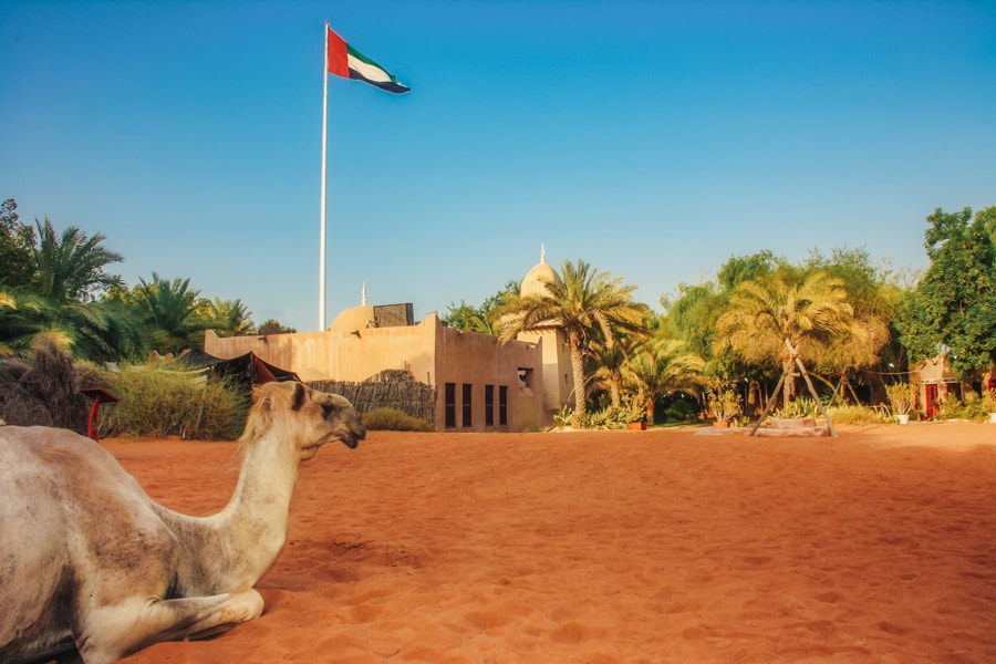 Abu Dhabi Heritage village in United Arab Emirates