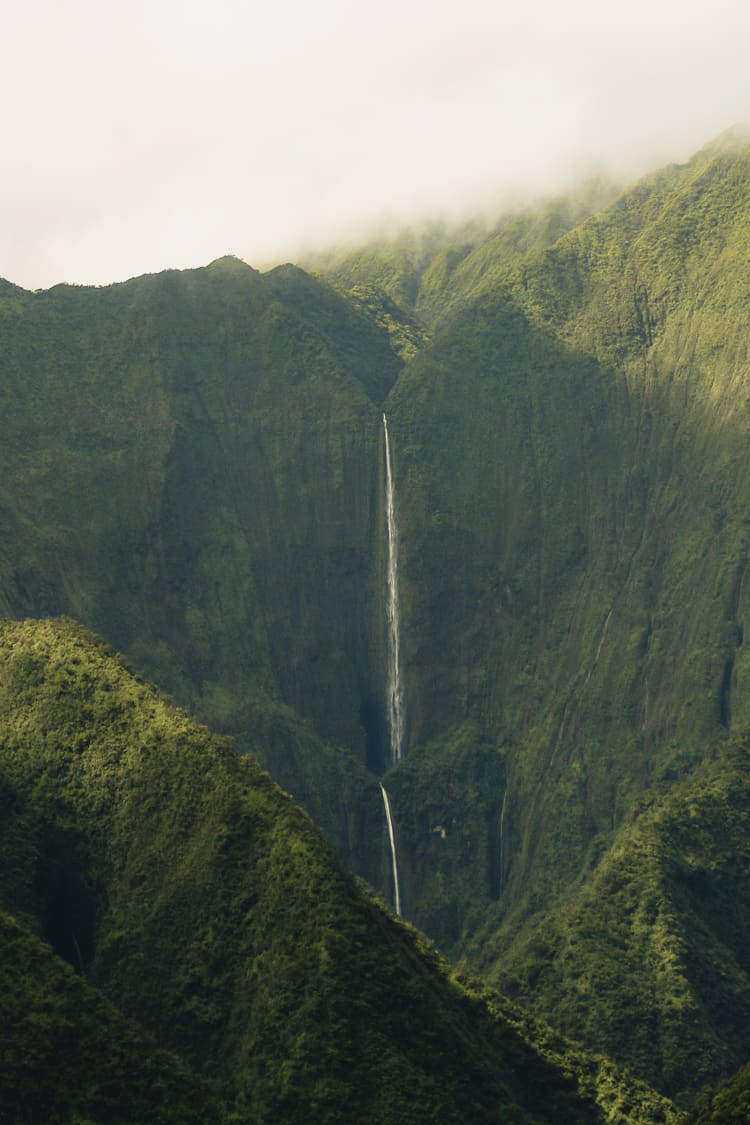 Honokohau Falls in Maui