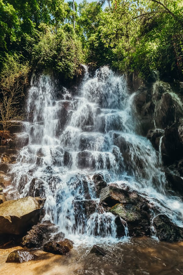 Kanto Lampo Waterfall in Bali.