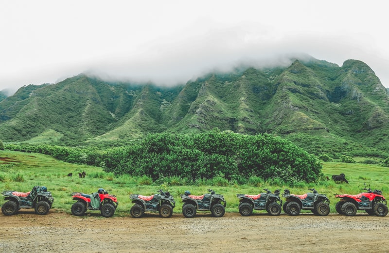  Kualoa Ranch ATV tour in Oahu