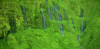Wall of Tears Maui Waterfall