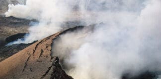 Helicopter tour over the Big Island Hawaii