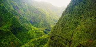 Mount Waialeale in Kauai Hawaii