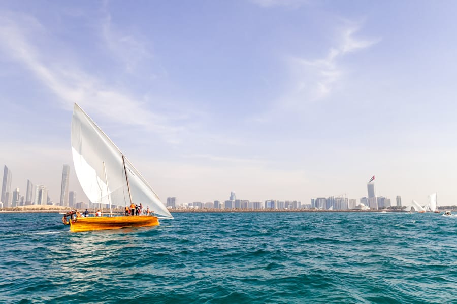 Yas island boat tour Abu Dhabi