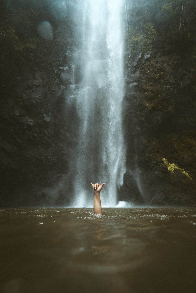 Secret falls Kauai