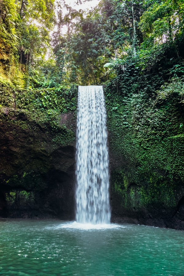 Tibumana Waterfall in Bali, Indonesia.