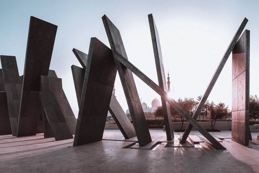 Wahat Al Karama war memorial in Abu Dhabi