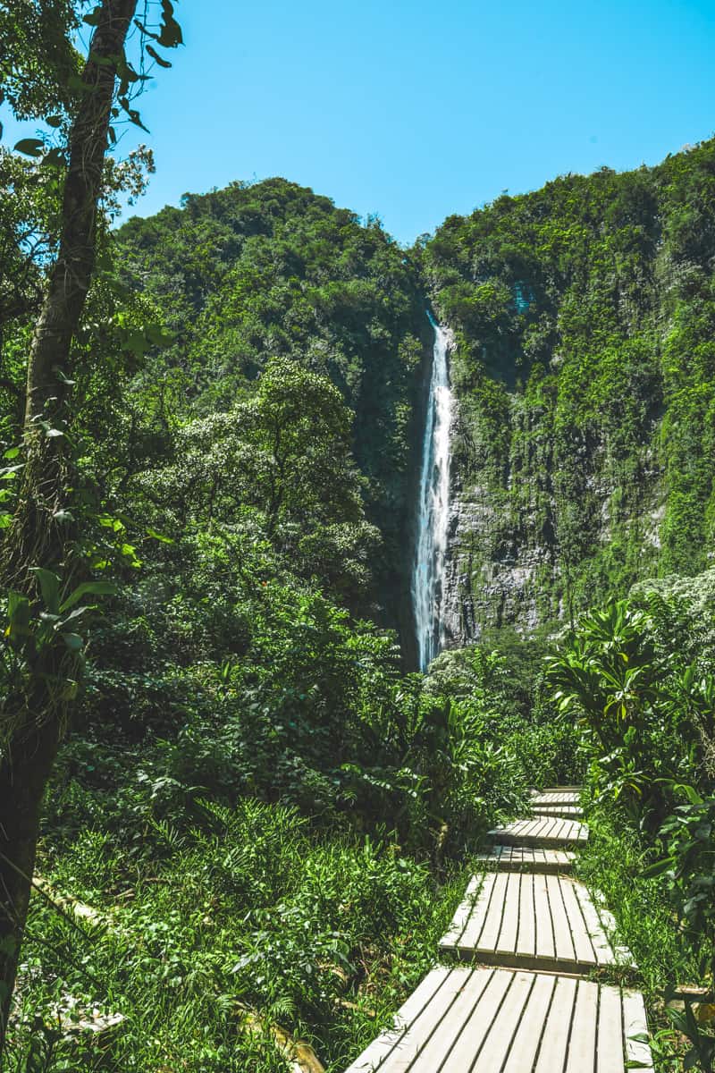 Waimoku Falls In Maui Hawaii