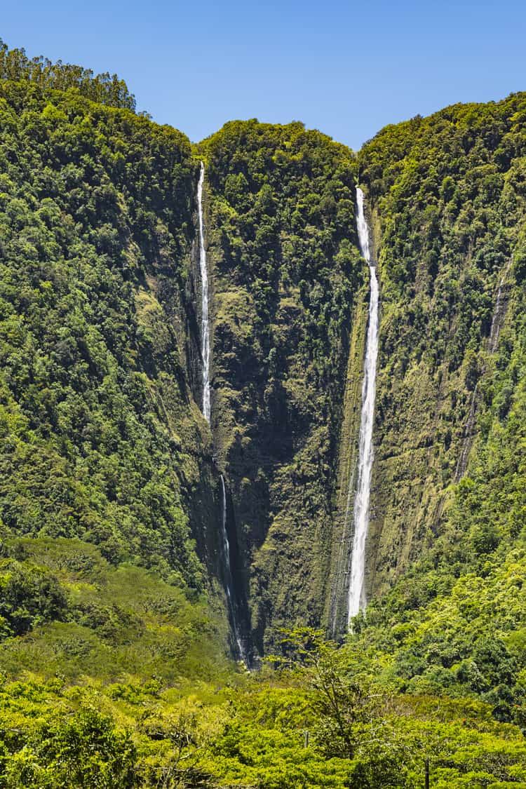 Waipio Falls on the Big Island of Hawaii
