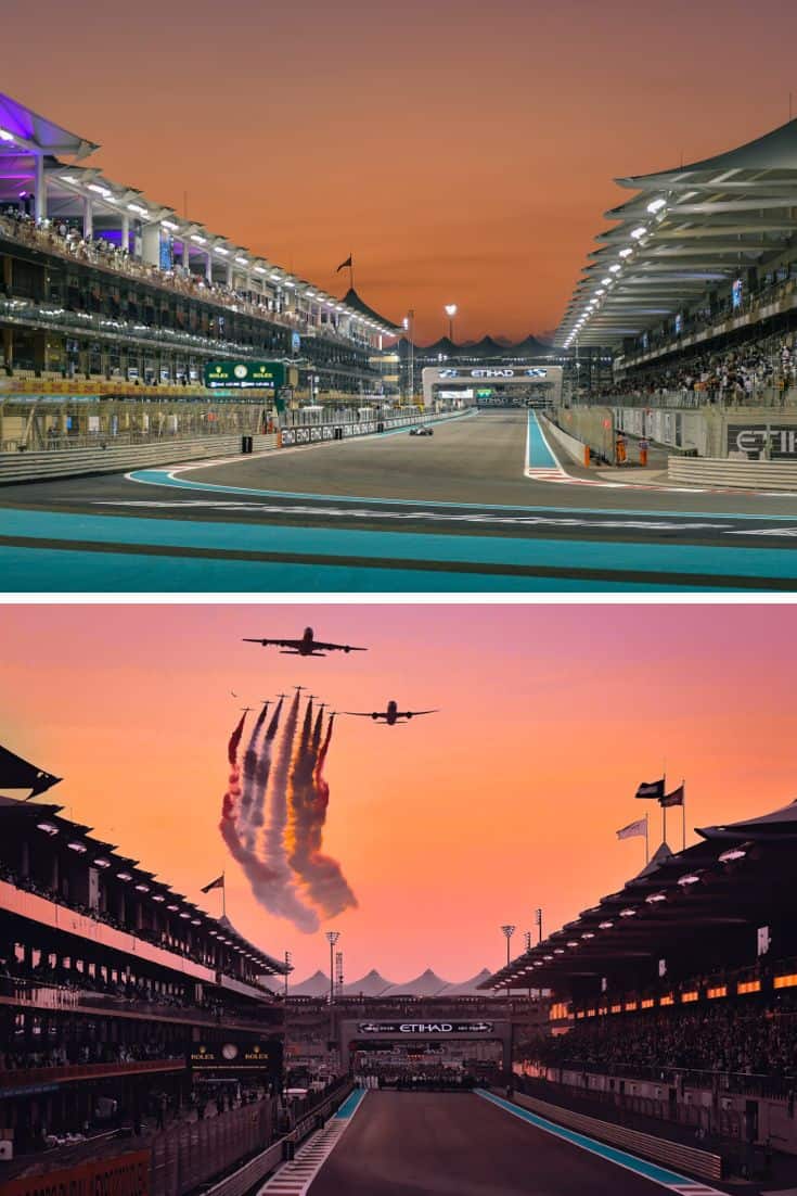 Yas Marina Circuit in Abu Dhabi