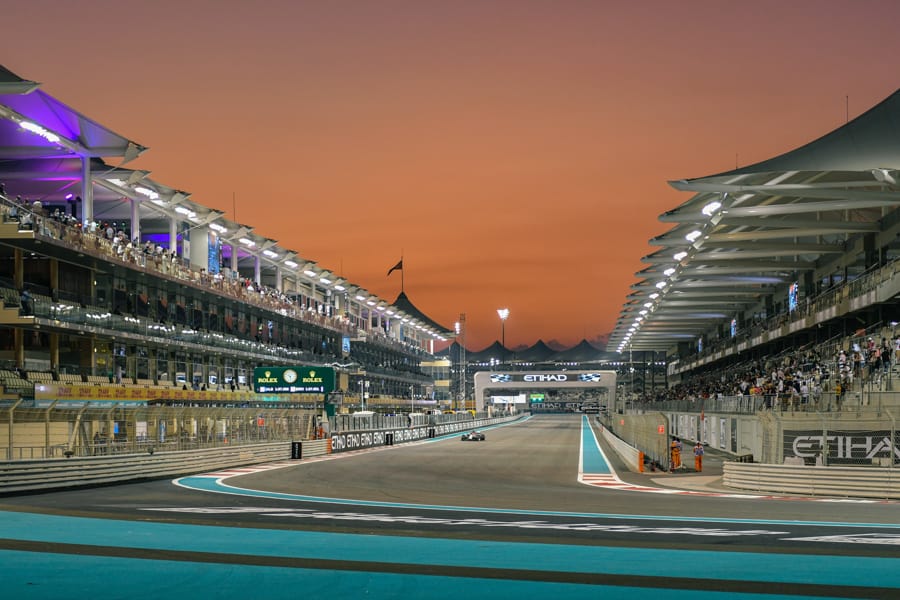 Yas marina circuit Abu Dhabi