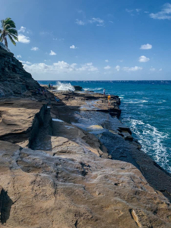 China walls Oahu Hawaii