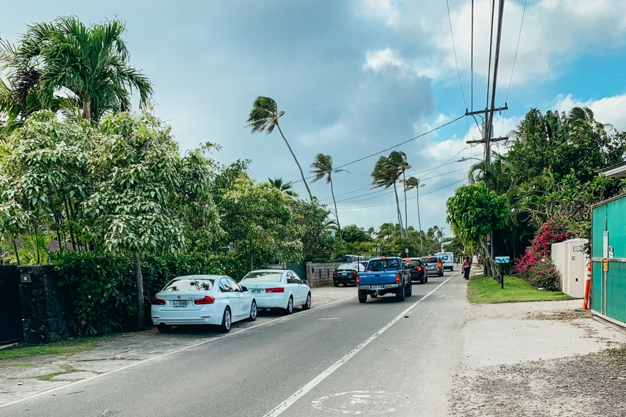 Lanikai Beach Parking