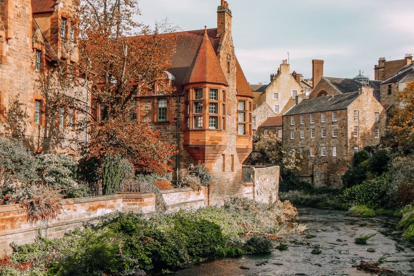 Dean Village Edinburgh Scotland