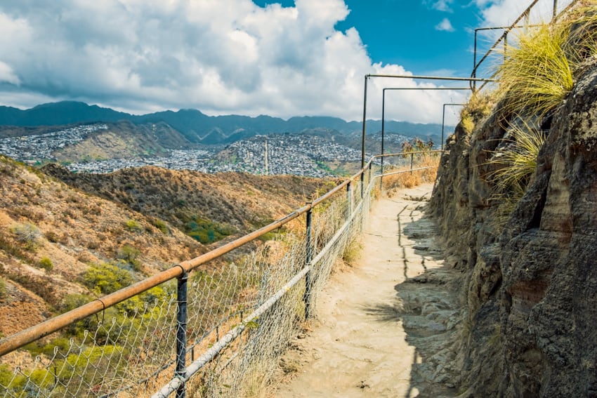 Diamond Head State Monument Park Trail 