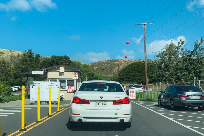 Diamond Head Parking