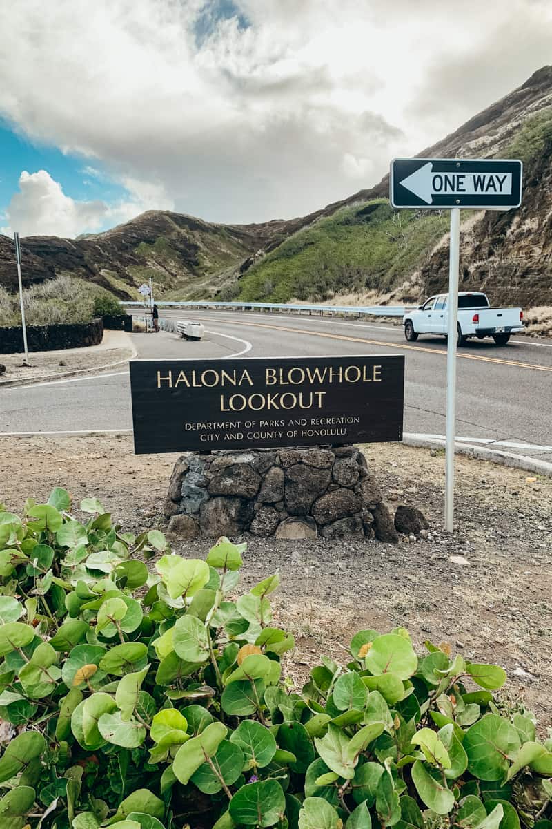 Halona Blowhole Lookout in Oahu
