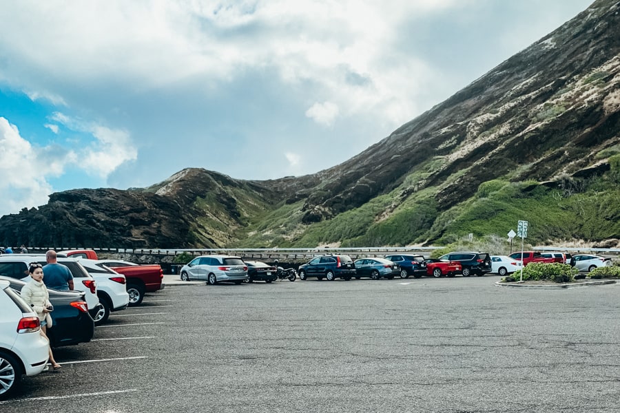 Halona Blowhole Parking