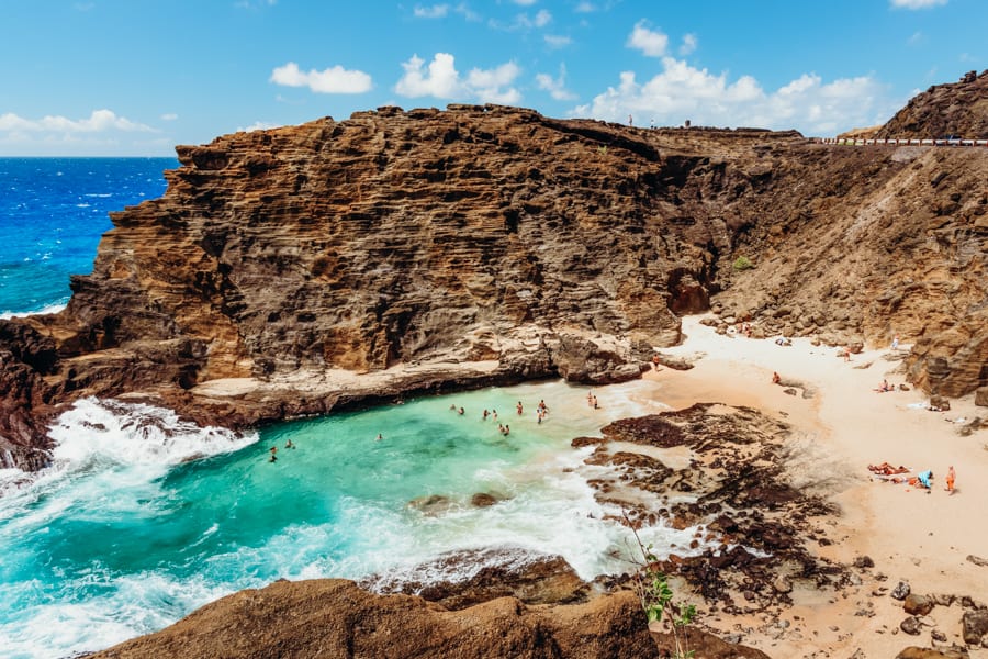 Halona Cove Oahu