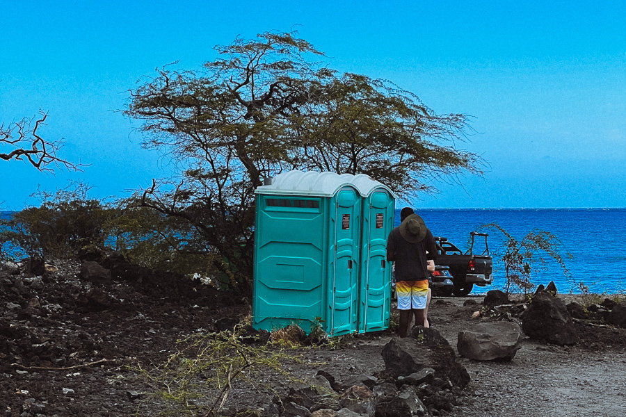 Hoapili Trail facilities bathroom