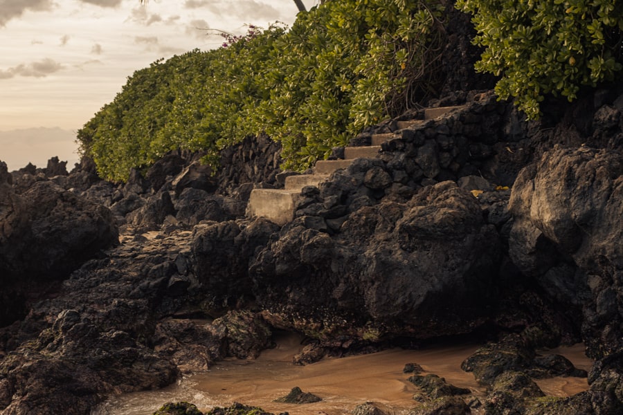 Makena cove stairs