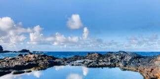 Olivine Pools in West Maui, Hawaii