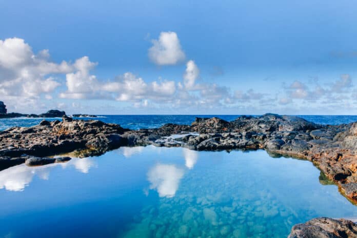 Olivine Pools in West Maui, Hawaii