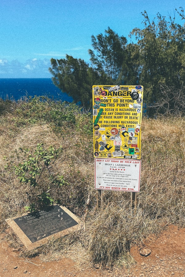 Olivine pools trailhead