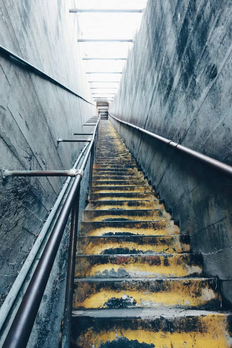 Diamond Head Crater Staircase