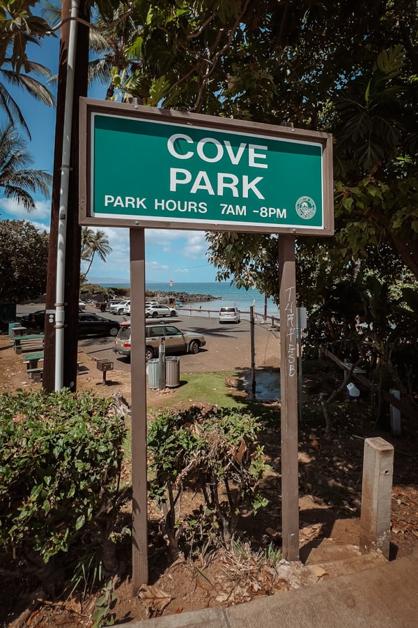 Cove park Maui Hawaii