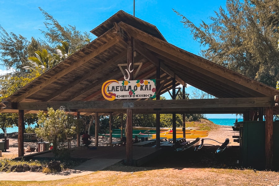 Kahana beach park